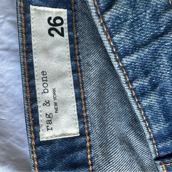 Rag & Bone Indigo Denim Jeans - Picture 4 of 6